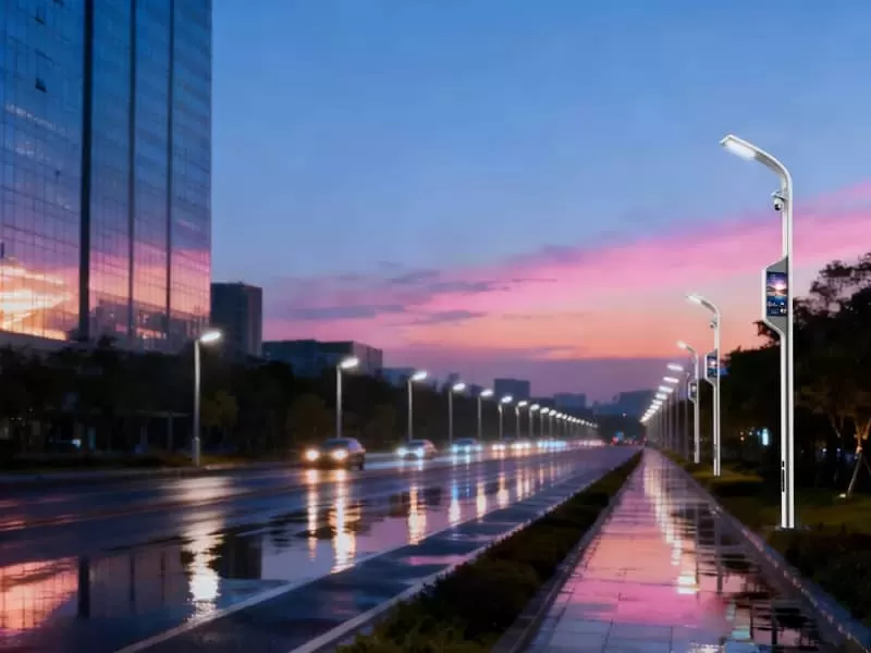 Iluminação inteligente da cidade
