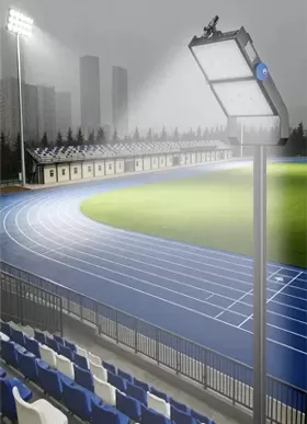 Iluminação de pista de atletismo/iluminação de pista e campo