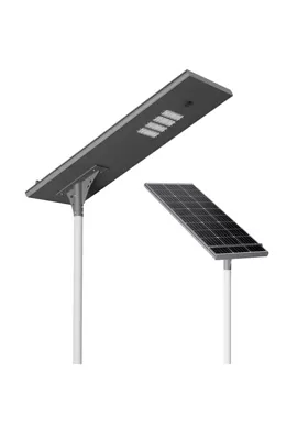 Auto limpar tudo em uma luz de rua solar