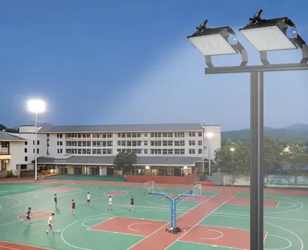 Iluminação do estádio do campus/iluminação do campo de esportes da escola