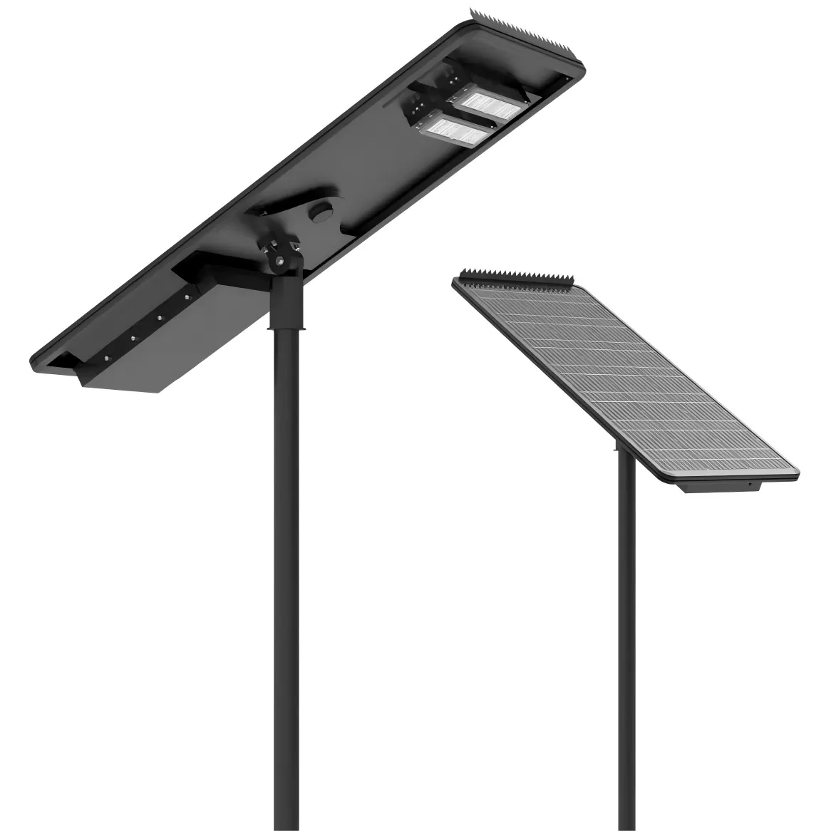 Luz de rua solar tudo em um