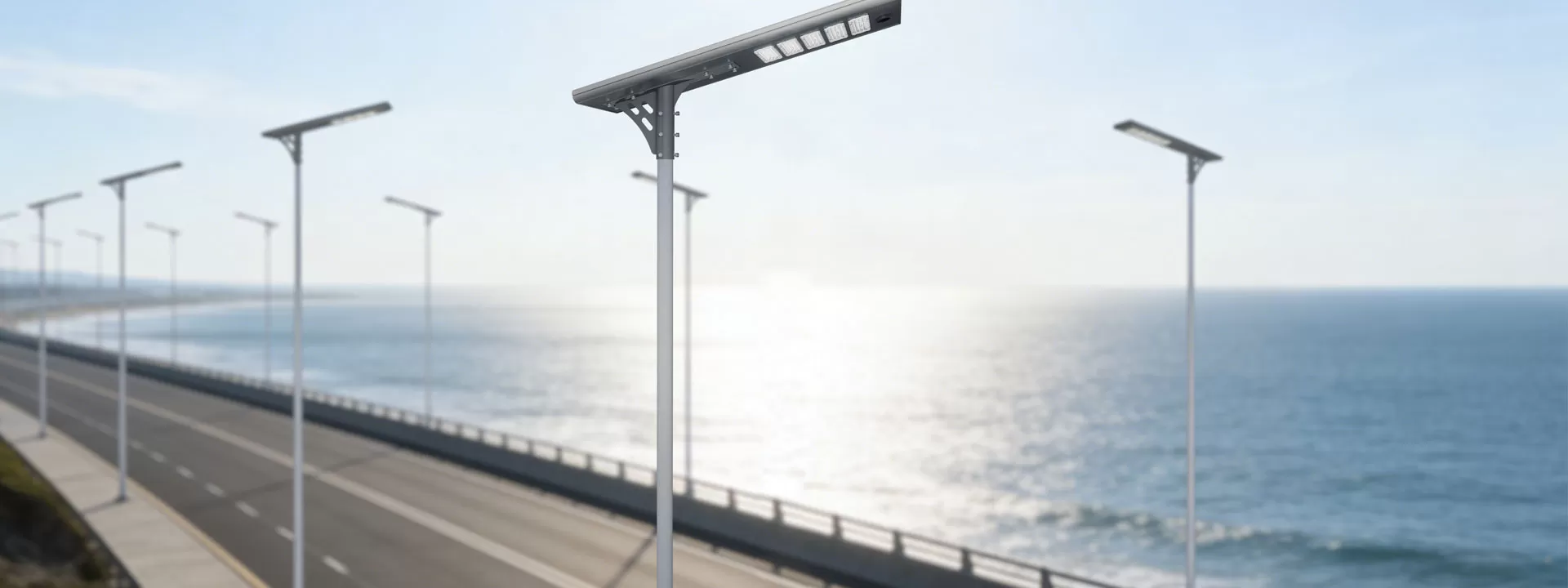 Aplicações do produto de luz de rua solar com controle remoto