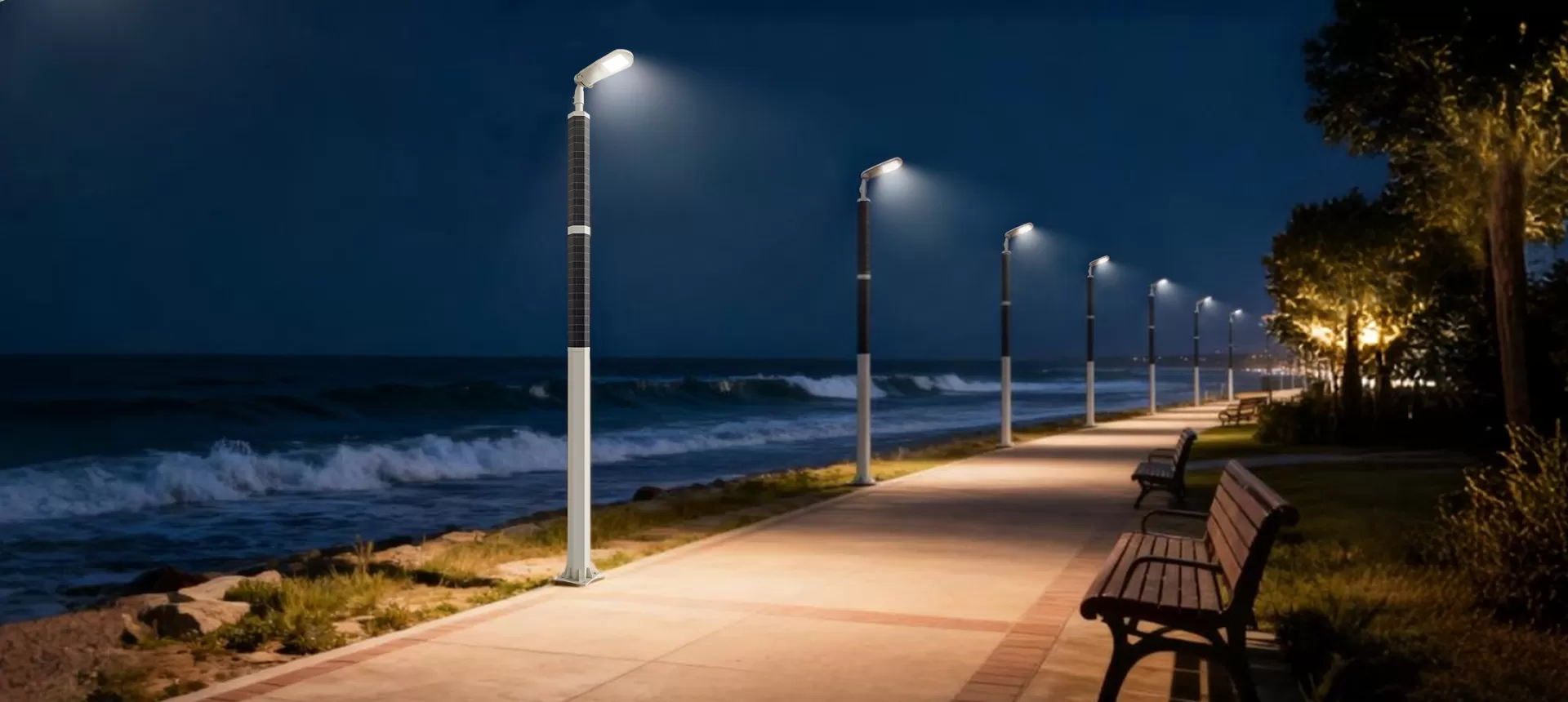 Luz Solar Pole