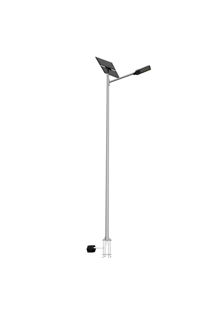 Iluminação Pública Solar com Bateria de Gel