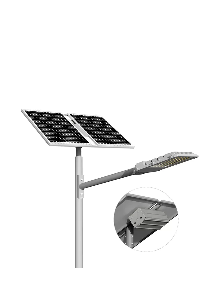 Rua luz solar com venda de bateria de lítio