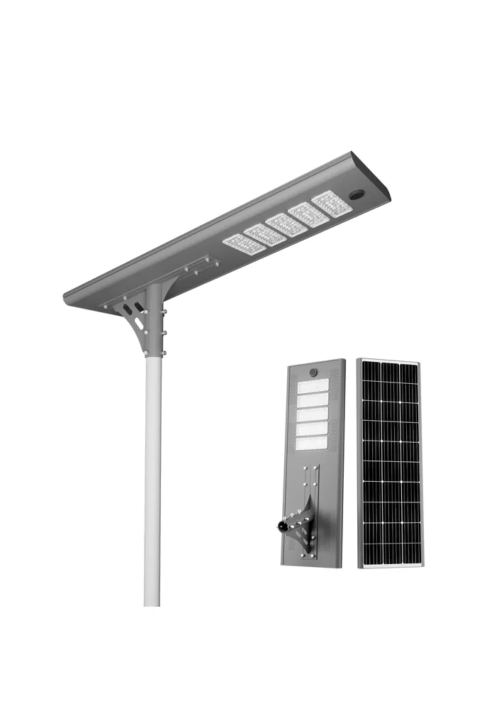 Luz de rua solar com controle remoto